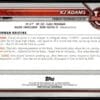 2022 Topps Bowman University  #8 KJ Adams