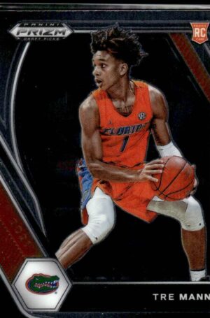 2021 Panini Prizm Draft Picks Oklahoma City Thunder #21 Tre Mann RC Rookie