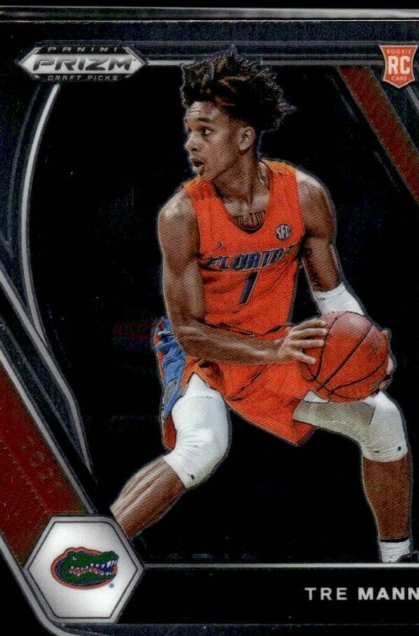 2021 Panini Prizm Draft Picks Oklahoma City Thunder #21 Tre Mann RC Rookie
