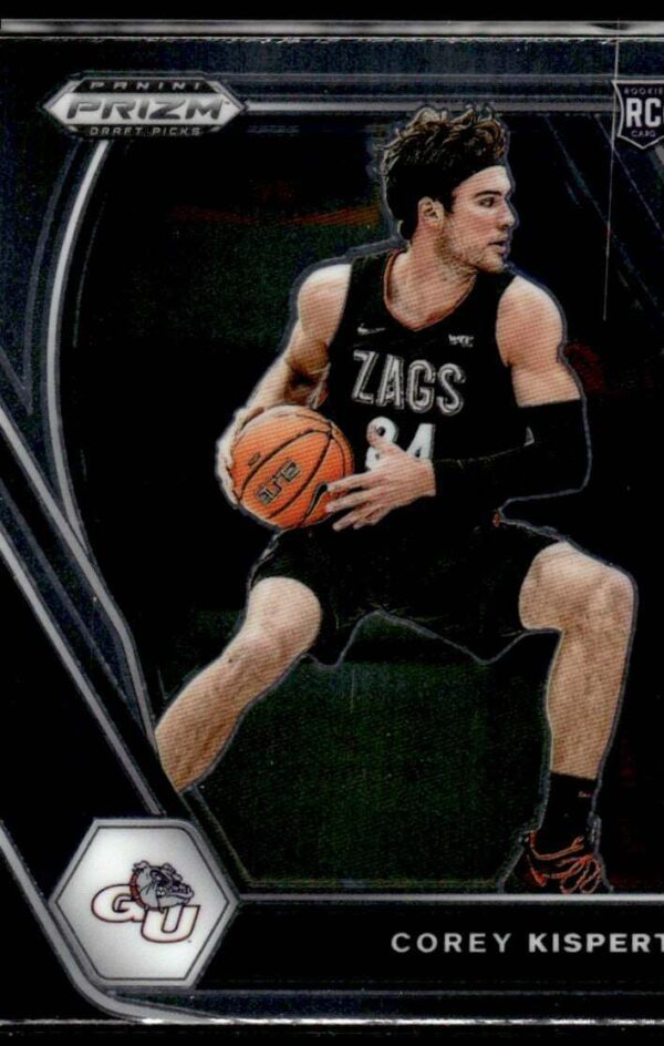 2021 Panini Prizm Draft Picks Gonzaga Bulldogs #8 Corey Kispert RC Rookie