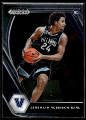 2021 Panini Prizm Draft Picks Villanova Wildcats #43 Jeremiah Robinson-Earl RC