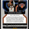 2021 Panini Prizm New York Knicks #285 Quentin Grimes