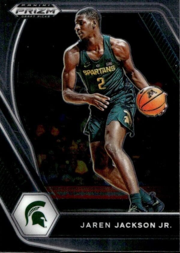 2021-22 Panini Prizm Draft Picks Jaren Jackson Jr. Michigan State Spartans #31