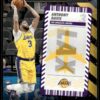 2021-22 Hoops Frequent Flyers Anthony Davis Los Angeles Lakers #10