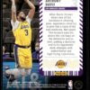 2021-22 Hoops Frequent Flyers Anthony Davis Los Angeles Lakers #10