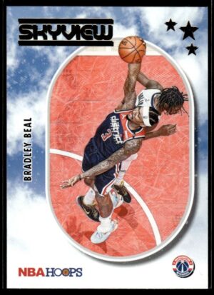 2021-22 Hoops Skyview Bradley Beal Washington Wizards #18