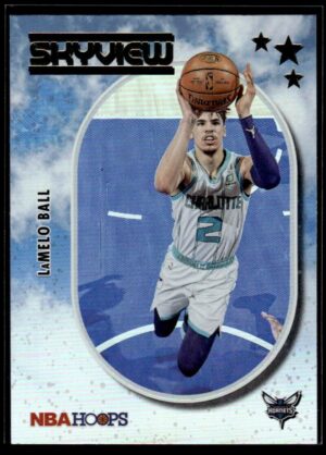 2021-22 Hoops Skyview LaMelo Ball Charlotte Hornets #5