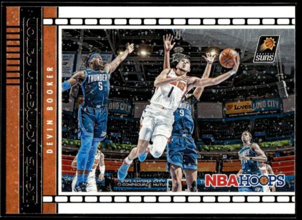 2021-22 Hoops Lights Camera Action Devin Booker Phoenix Suns #27