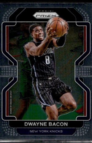 2021 Panini Prizm New York Knicks #197 Dwayne Bacon
