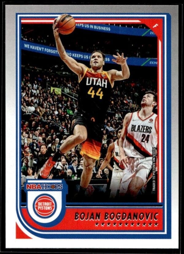 _10 2022 Hoops Detroit Pistons #217 Bojan Bogdanovic