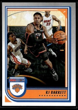 2022 Hoops New York Knicks #18 RJ Barrett