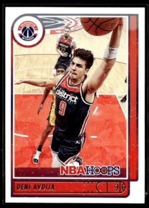 2021 NBA Hoops Winter Edition Washington Wizards #80 Deni Avdija