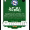 2021 Donruss Optic Philadelphia 76ers #150 Matisse Thybulle