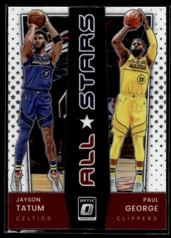 2021 Donruss Optic All Stars Boston Celtics/Los Angeles Clippers #4 Jayson Tatum
