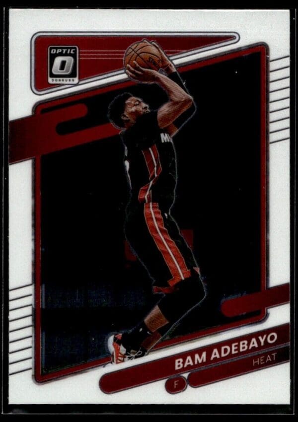 2021 Donruss Optic Miami Heat #148 Bam Adebayo