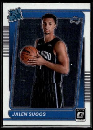_10 2021 Donruss Optic Orlando Magic #179 Jalen Suggs RC Rookie