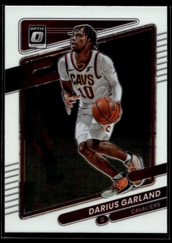 _10 2021 Donruss Optic Cleveland Cavaliers #65 Darius Garland