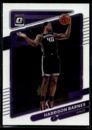 _10 2021 Donruss Optic Sacramento Kings #111 Harrison Barnes