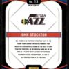 2021 Donruss Optic 75 Years of the NBA (Panini Prizm) Utah Jazz #13 John Stockto