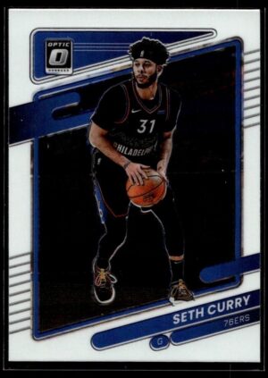 _10 2021 Donruss Optic Philadelphia 76ers #91 Seth Curry