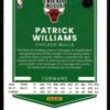 2021 Donruss Optic Chicago Bulls #17 Patrick Williams