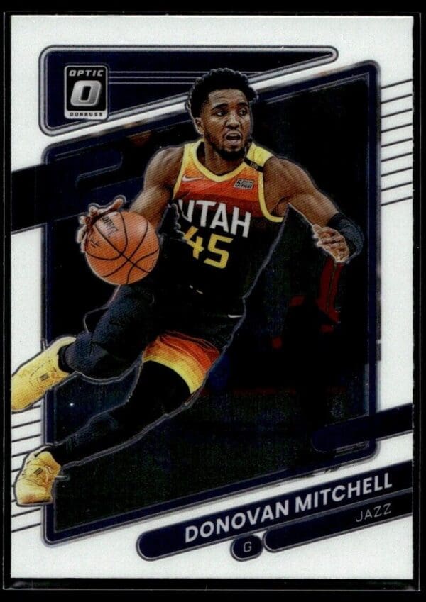 2021 Donruss Optic Utah Jazz #45 Donovan Mitchell