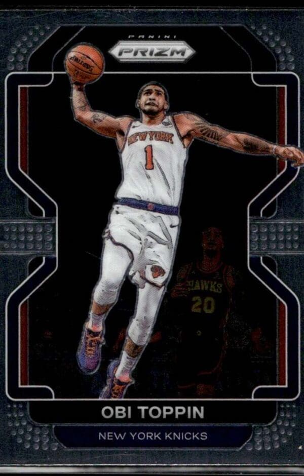 2021 Panini Prizm New York Knicks #141 Obi Toppin