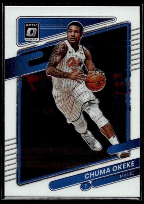 2021 Donruss Optic Orlando Magic #81 Chuma Okeke