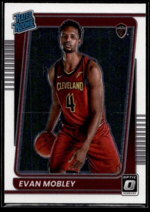 2021 Donruss Optic Cleveland Cavaliers #175 Evan Mobley RC Rookie