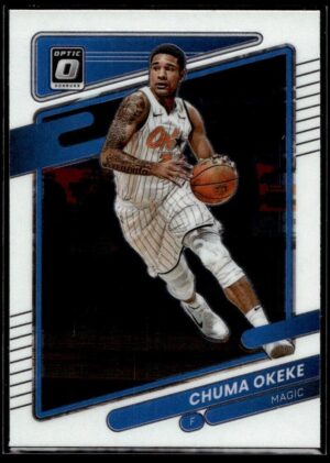 _10 2021 Donruss Optic Orlando Magic #81 Chuma Okeke