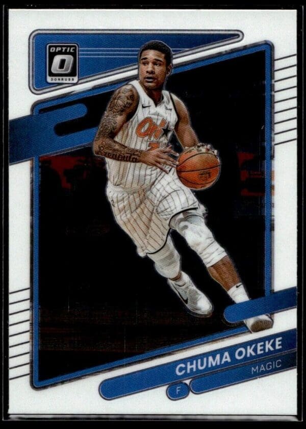 2021 Donruss Optic Orlando Magic #81 Chuma Okeke