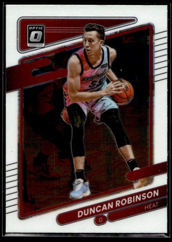 _10 2021 Donruss Optic Miami Heat #89 Duncan Robinson