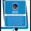 2021 Donruss Optic Golden State Warriors #184 Moses Moody RC Rookie