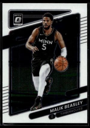 2021 Donruss Optic Minnesota Timberwolves #70 Malik Beasley
