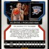 2021 Panini Prizm Oklahoma City Thunder #225 Aleksej Pokusevski Cracked Ice