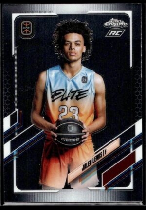 2021 Topps Overtime Elite Chrome  #53 Jalen Lewis