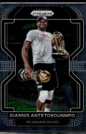 2021 Panini Prizm Milwaukee Bucks #1 Giannis Antetokounmpo