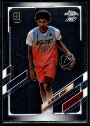 2021 Topps Overtime Elite Chrome  #13 Alexandre Sarr