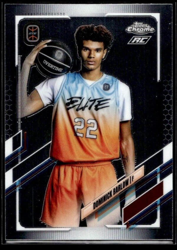 2021 Topps Overtime Elite Chrome  #47 Dominick Barlow
