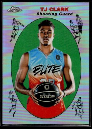 2021 Topps Overtime Elite Chrome  #69TB-6 TJ Clark