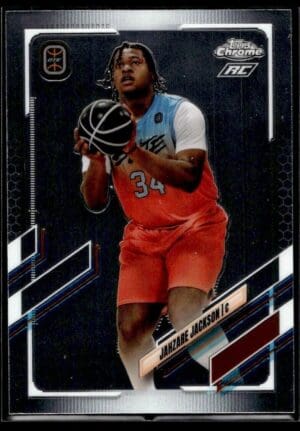 2021 Topps Overtime Elite Chrome  #89 Jahzare Jackson