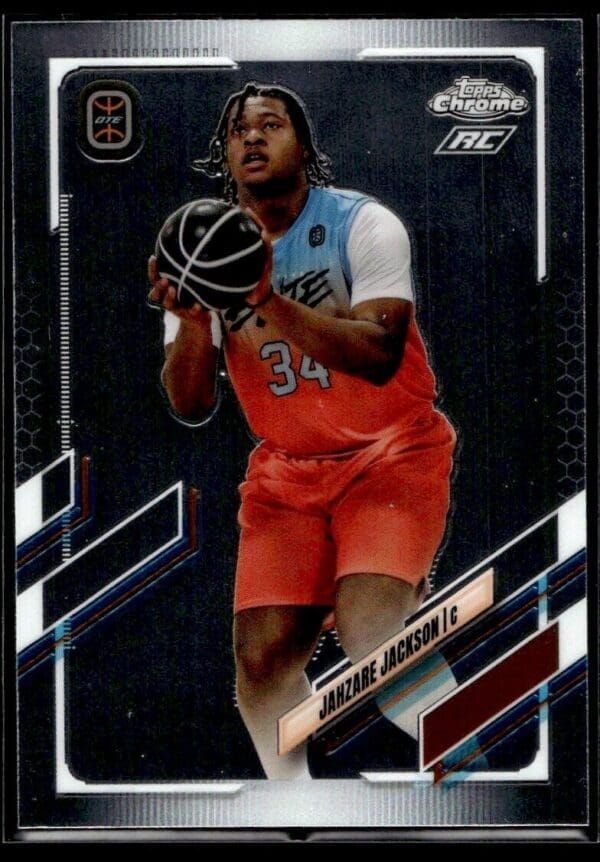 2021 Topps Overtime Elite Chrome  #89 Jahzare Jackson
