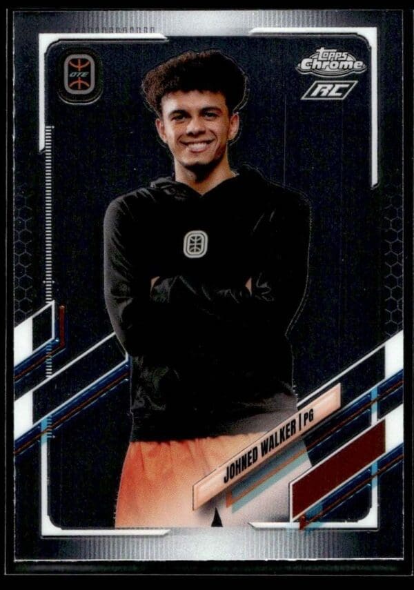 2021 Topps Overtime Elite Chrome  #80 Johned Walker