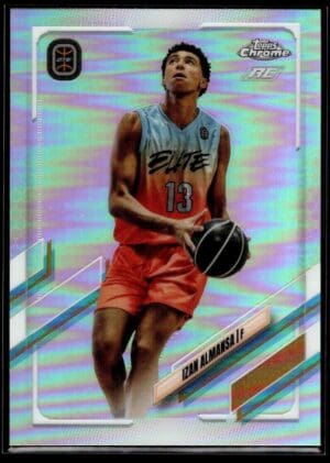 2021 Topps Overtime Elite Chrome  #19 Izan Almansa Refractor