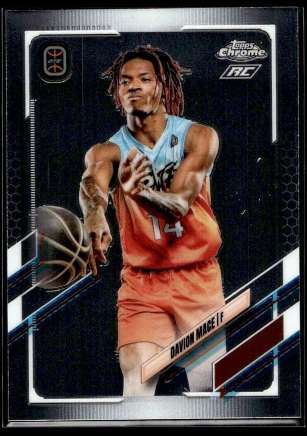 2021 Topps Overtime Elite Chrome  #29 Davion Mace