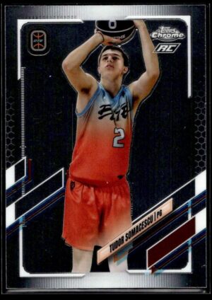 2021 Topps Overtime Elite Chrome  #60 Tudor Somacescu