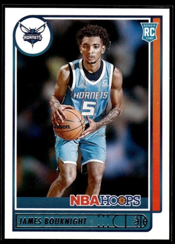 2021 NBA Hoops Charlotte Hornets #203 James Bouknight RC Rookie