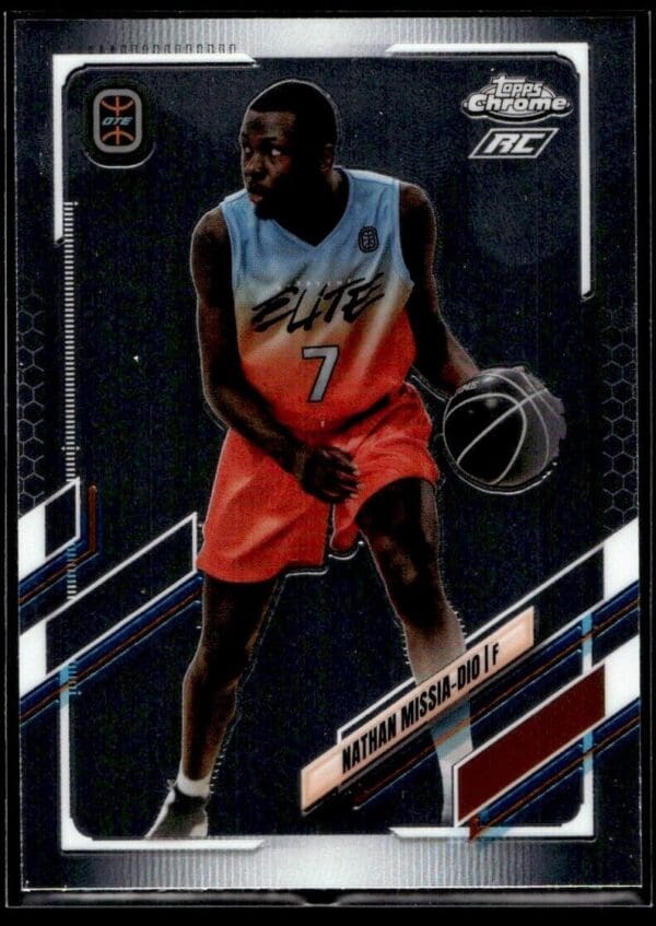 2021 Topps Overtime Elite Chrome  #16 Nathan Missia-Dio