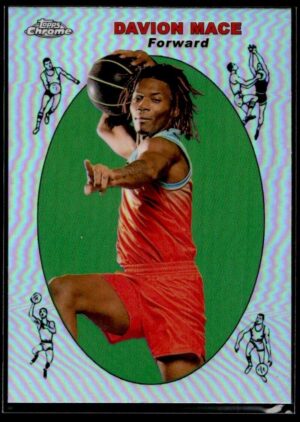 2021 Topps Overtime Elite Chrome  #69TB-12 Davion Mace