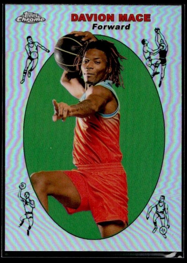 2021 Topps Overtime Elite Chrome  #69TB-12 Davion Mace